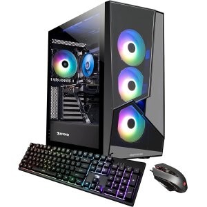 iBUYPOWER Pro 台式机 (R5 5600G, RX 6600XT, 16GB, 480GB)