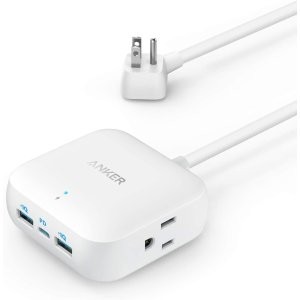 Anker 30W 美标插座延长线 支持PD USB C/USB A充电