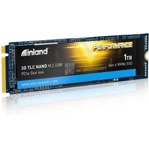 Inland Performance 1TB PCIe4.0 NVMe 固态硬盘 PS5无忧