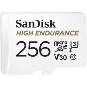 SanDisk High Endurance 256GB U3 V30 microSDXC 存储卡