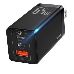 Baseus 65W 氮化镓 2C1A 快充充电器