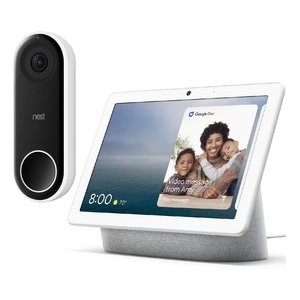 Google Nest Hello 智能门铃 + Google Nest Hub Max 智能语音助手