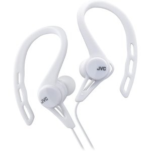 JVC HAECX20W Sports Clip 挂耳式耳机 白色