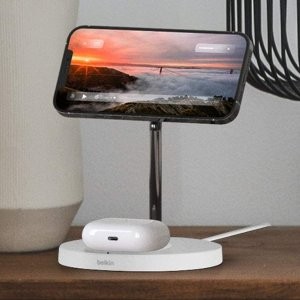 Belkin BoostCharge Pro 2合1 MagSafe 无线充电器