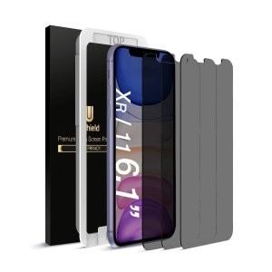 白菜价：uShield iPhone 11/XR 隐私屏幕保护膜 3张