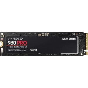 Samsung 980 PRO 500GB PCIe 4.0 M.2 固态硬盘