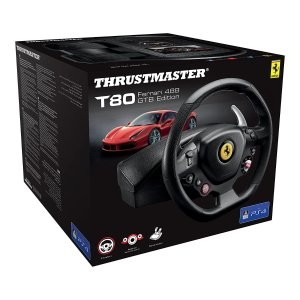Thrustmaster T80 Ferrari 488 GTB Edition 游戏方向盘