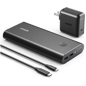 Anker PowerCore+ 26800 PD 充电宝带30W PD 充电头