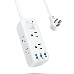 Anker 331 6孔插座 带有 3 x USB-A接口