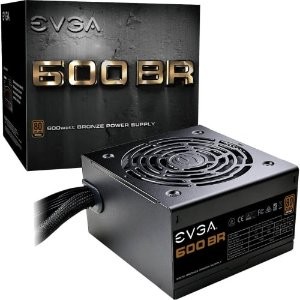 EVGA 600BR 600W 80+铜牌 非模组电源