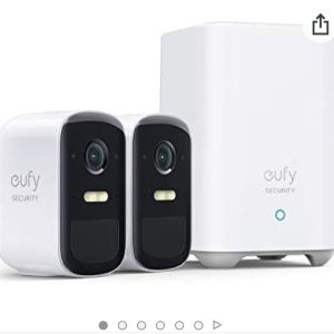 eufy Security eufyCam 2C Pro 2K摄像头*2 套装