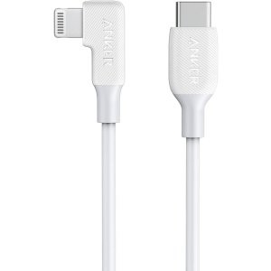 Anker USB-C转Lightning 90度数据线 MFi认证