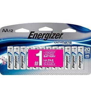 Energizer 劲量AA 5号锂电池 12节
