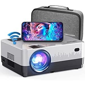 DBPOWER 7500L 1080p 视频投影仪 带便携包