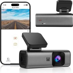 2K WiFi 1440P 行车记录仪, 带24小时停车监控