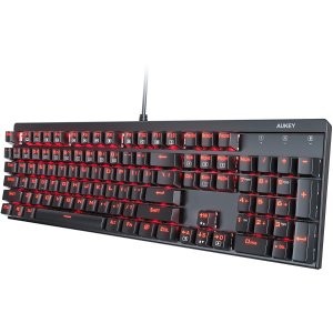 AUKEY KM-G6R 全尺寸 红轴机械键盘