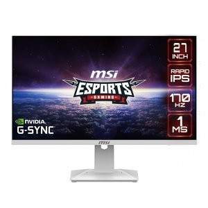 MSI Optix G274QRFW 27" 2K 170Hz 1ms 纯白机身显示器