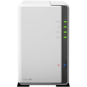 Synology DiskStation DS220j 双盘位 NAS 服务器