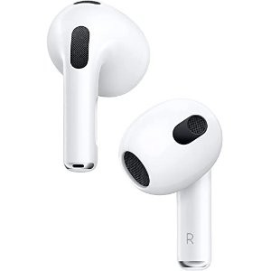 Apple AirPods 3 全新真无线耳机, 优化机身设计+30h总续航