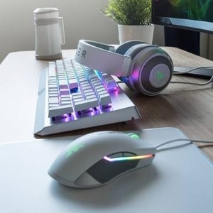 Razer 黑寡妇 X Chroma 水银版 RGB 电竞外设套装