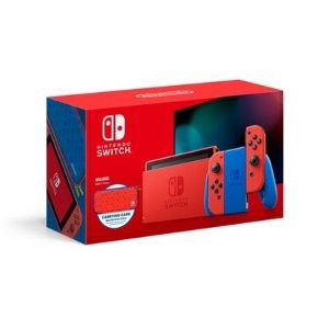 补货：Nintendo Switch Mario 红蓝版 主机套装