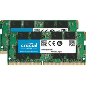 Crucial 16GB(2X8) DDR4 3200 SODIMM 笔记本内存条 CL22