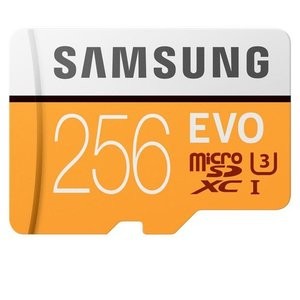 Samsung EVO 256GB U3 MicroSDXC 存储卡