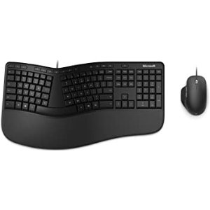 Microsoft Ergonomic Keyboard 人体工学键盘鼠标套装