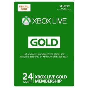 Xbox Live 24个月金会员 数字下载版