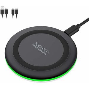 Yootech 10W 无线充电板 带2根USB-C数据线