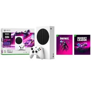 Microsoft Xbox Series S《堡垒之夜+火箭联盟》套装
