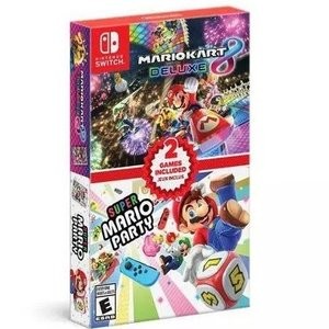 《马里奥赛车8 + 马里奥派对》Nintendo Switch 实体版合集