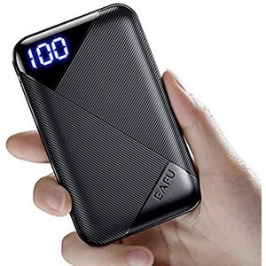 EAFU 6000mAh 双口充电宝 带手电筒