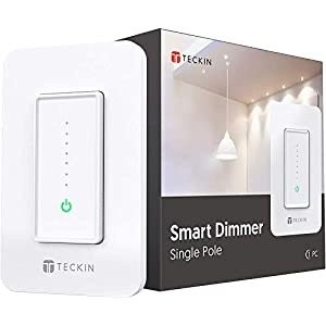 TECKIN 智能调光开关 支持Alexa, Google Home与Siri