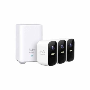 限今天：eufy Security eufyCam 2C Pro 2K摄像头*3 套装