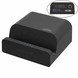 Sabrent USB 3.0 通用扩展坞带笔记本支架