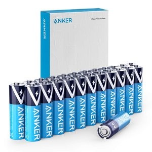 Anker 长效防漏碱性电池 24枚装 两种型号可选