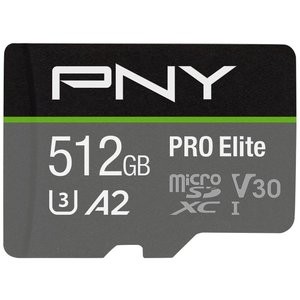 PNY Pro-Elite 512GB 95MB/s microSDXC 存储卡