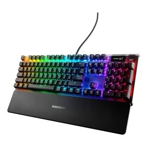 SteelSeries Apex Pro 游戏键盘 自改触发键程 带OLED显示屏