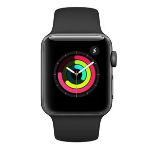 Apple Watch Series 3 智能手表 (GPS, 38mm) - 深空灰