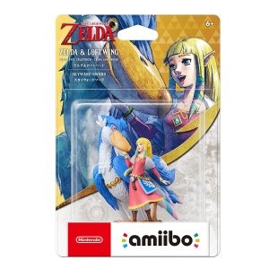 补货：《塞尔达天剑 HD》塞尔达 & 洛夫特鸟 Amiibo 手办