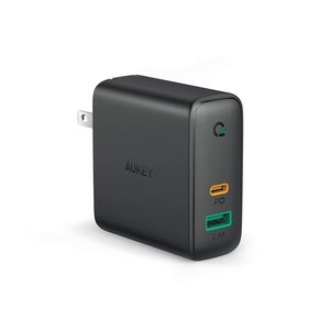 AUKEY 60W GaN USB-C 双口 PD 充电器