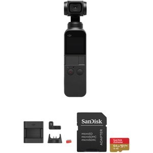 DJI Osmo Pocket 灵眸口袋云台相机套装 + 64GB Extreme 存储卡