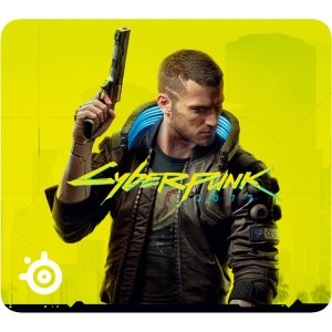 SteelSeries QcK 大号 赛博朋克2077限量版 游戏鼠标垫