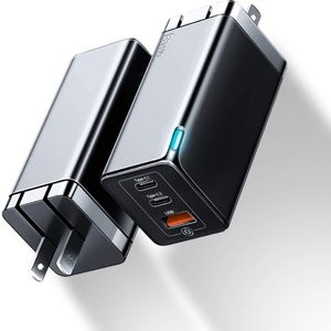 折扣升级：Baseus 65W 氮化镓 2C1A 快充充电器
