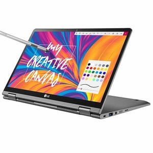 史低价：LG Gram 14T 超轻2合1笔记本 附笔(i7-8565U, 16GB, 512GB)