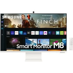 Samsung 32吋 M80B 4K Type-C 智能显示器 带SlimFit camera