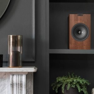 KEF Q150B Q150 胡桃木 书架音箱 1对