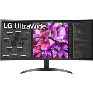 LG 34WQ60C-B 34" IPS LED sRGB 99% 3440 x 1440 曲面显示器