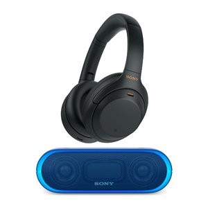 索尼 XM4 全新旗舰蓝牙降噪耳机 + XB20 蓝牙音箱套装